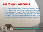 Properties near the SEZ and financial districts at Yelahanka,  Bangalor